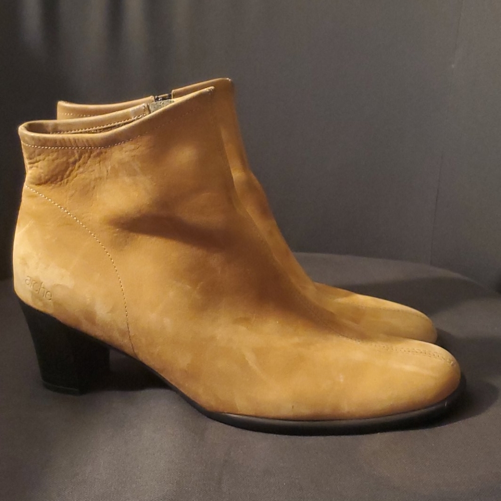 Tan Arche booties